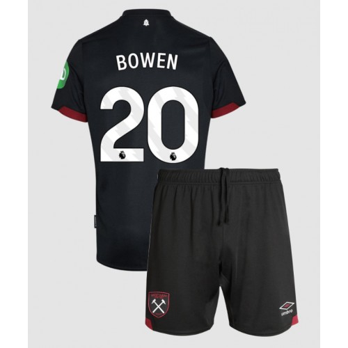 Fotbalové Dres West Ham United Jarrod Bowen #20 Dětské Venkovní 2024-25 Krátký Rukáv (+ trenýrky)